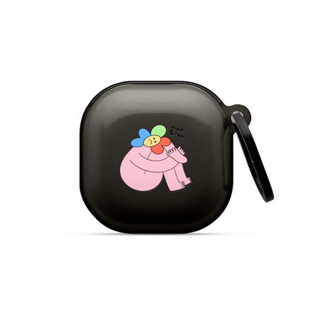 Kina and Tam x CASETiFY Galaxy Buds2 ブラック インパクトケース Okay