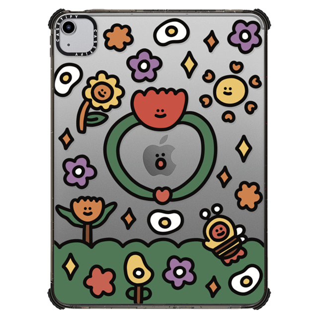 SHAO SHAO x CASETiFY iPad Air (第4/5世代) Sticker,Floral Black iPad インパクト ケース GARDEN BY SHAO SHAO SHAO SHAO x CASETiFY iPad Air (第4/5世代) Sticker,Floral Black iPad インパクト ケース GARDEN BY SHAO SHAO