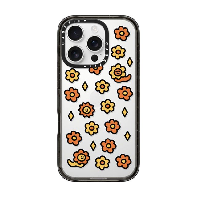 SHAO SHAO x CASETiFY iPhone 16 Pro ケース ブラック インパクトケース Slow Life