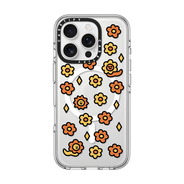 SHAO SHAO x CASETiFY iPhone 16 Pro ケース クリア クリア ケース MagSafe対応 Slow Life