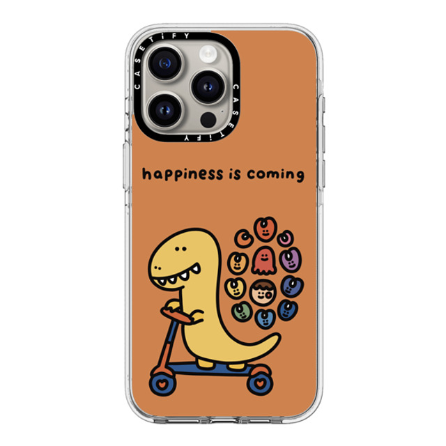 SHAO SHAO x CASETiFY iPhone 15 Pro Max ケース クリア クリア ケース MagSafe対応 HAPPINESS IS COMING BY SHAO SHAO