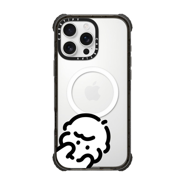Muramatsushiori x CASETiFY iPhone 16 Pro Max Case Cartoon,Line Art Black ウルトラ インパクトケース MagSafe 対応 I wanna go your side-1 by muramatsushiori Father's Day Muramatsushiori x CASETiFY iPhone 16 Pro Max Case Cartoon,Line Art Black ウルトラ インパクトケース MagSafe 対応 I wanna go your side-1 by muramatsushiori Father's Day