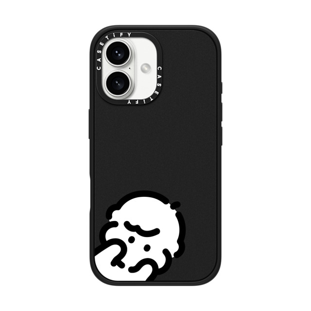Muramatsushiori x CASETiFY iPhone 16 Case Cartoon,Line Art Matte Black Impact Case MagSafe Compatible I wanna go your side-1 by muramatsushiori Father's Day Muramatsushiori x CASETiFY iPhone 16 Case Cartoon,Line Art Matte Black Impact Case MagSafe Compatible I wanna go your side-1 by muramatsushiori Father's Day