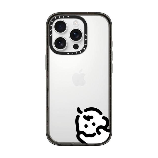 Muramatsushiori x CASETiFY iPhone 16 Pro Case Cartoon,Line Art Black Impact Case I wanna go your side-3 by muramatsushiori Mother's Day Muramatsushiori x CASETiFY iPhone 16 Pro Case Cartoon,Line Art Black Impact Case I wanna go your side-3 by muramatsushiori Mother's Day