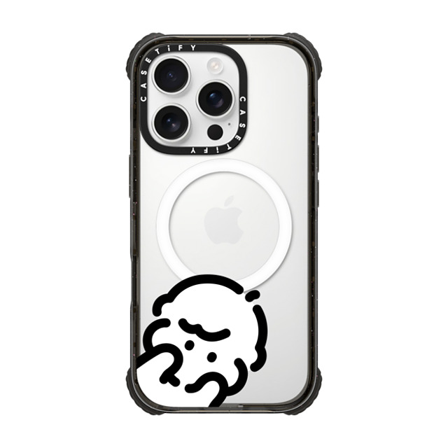 Muramatsushiori x CASETiFY iPhone 16 Pro Case Cartoon,Line Art Black ウルトラ インパクトケース MagSafe 対応 I wanna go your side-1 by muramatsushiori Father's Day Muramatsushiori x CASETiFY iPhone 16 Pro Case Cartoon,Line Art Black ウルトラ インパクトケース MagSafe 対応 I wanna go your side-1 by muramatsushiori Father's Day