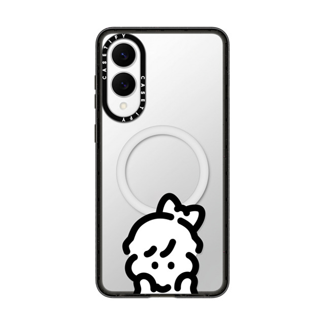 Muramatsushiori x CASETiFY Galaxy S25 Edge ケース Cartoon,Chrome ブラック マグネット式 インパクトケース I wanna go your side-2 by muramatsushiori Back to School Muramatsushiori x CASETiFY Galaxy S25 Edge ケース Cartoon,Chrome ブラック マグネット式 インパクトケース I wanna go your side-2 by muramatsushiori Back to School