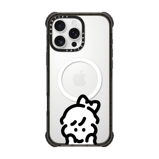 Muramatsushiori x CASETiFY iPhone 16 Pro Max Case Cartoon,Line Art Black ウルトラ インパクトケース MagSafe 対応 I wanna go your side-2 by muramatsushiori Father's Day Muramatsushiori x CASETiFY iPhone 16 Pro Max Case Cartoon,Line Art Black ウルトラ インパクトケース MagSafe 対応 I wanna go your side-2 by muramatsushiori Father's Day