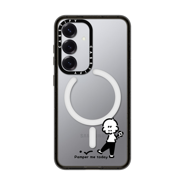 Muramatsushiori x CASETiFY Galaxy S25 ケース Cartoon,Bowcore ブラック マグネット式 インパクトケース Pamper me today - muramatsushiori Halloween Muramatsushiori x CASETiFY Galaxy S25 ケース Cartoon,Bowcore ブラック マグネット式 インパクトケース Pamper me today - muramatsushiori Halloween
