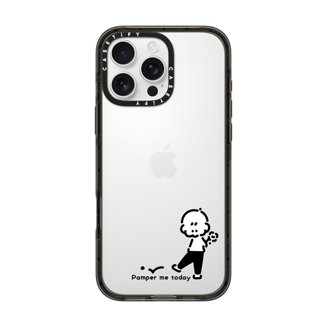 Muramatsushiori x CASETiFY iPhone 16 Pro Max ケース Cartoon,Monochrome ブラック インパクトケース Pamper me today - muramatsushiori Back to School Muramatsushiori x CASETiFY iPhone 16 Pro Max ケース Cartoon,Monochrome ブラック インパクトケース Pamper me today - muramatsushiori Back to School