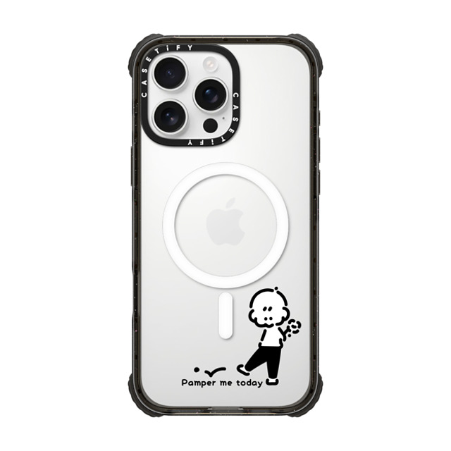 Muramatsushiori x CASETiFY iPhone 16 Pro Max Case Cartoon,Monochrome Black ウルトラ インパクトケース MagSafe 対応 Pamper me today - muramatsushiori Father's Day Muramatsushiori x CASETiFY iPhone 16 Pro Max Case Cartoon,Monochrome Black ウルトラ インパクトケース MagSafe 対応 Pamper me today - muramatsushiori Father's Day