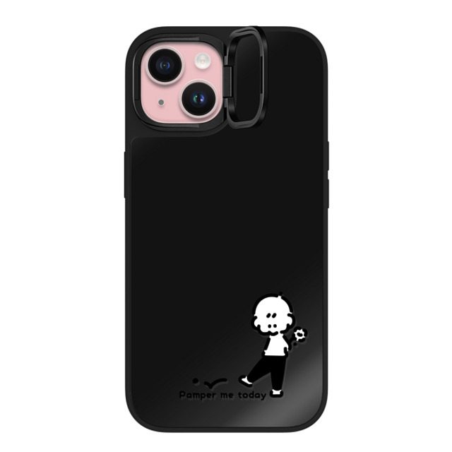 Muramatsushiori x CASETiFY iPhone 15 Case Cartoon,Monochrome Black on Black ミラー リングスタンドケース MagSafe対応 Pamper me today - muramatsushiori Back to School Muramatsushiori x CASETiFY iPhone 15 Case Cartoon,Monochrome Black on Black ミラー リングスタンドケース MagSafe対応 Pamper me today - muramatsushiori Back to School