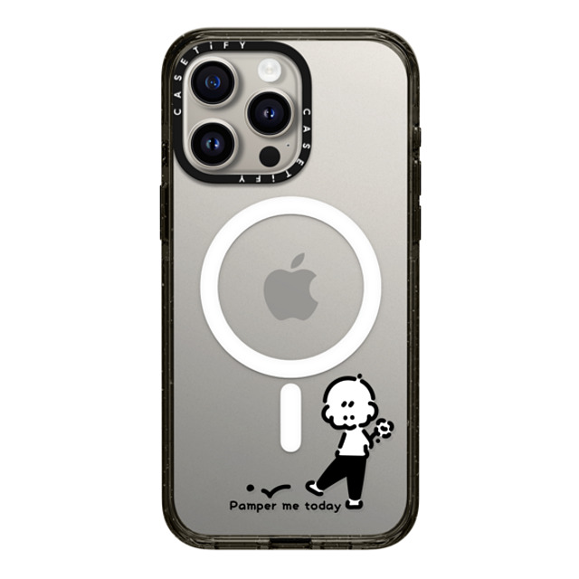 Muramatsushiori x CASETiFY iPhone 15 Pro Max Case Cartoon,Monochrome Black Impact Case MagSafe Compatible Pamper me today - muramatsushiori Mother's Day Muramatsushiori x CASETiFY iPhone 15 Pro Max Case Cartoon,Monochrome Black Impact Case MagSafe Compatible Pamper me today - muramatsushiori Mother's Day