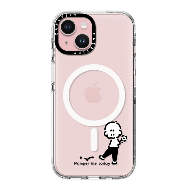 Muramatsushiori x CASETiFY iPhone 15 Case Cartoon,Monochrome クリア クリア ケース MagSafe対応 Pamper me today - muramatsushiori Back to School Muramatsushiori x CASETiFY iPhone 15 Case Cartoon,Monochrome クリア クリア ケース MagSafe対応 Pamper me today - muramatsushiori Back to School