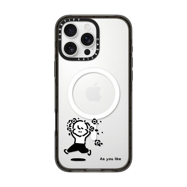 Muramatsushiori x CASETiFY iPhone 16 Pro Max Case Cartoon,Monochrome Black Impact Case MagSafe Compatible As you like - muramatsushiori Mother's Day Muramatsushiori x CASETiFY iPhone 16 Pro Max Case Cartoon,Monochrome Black Impact Case MagSafe Compatible As you like - muramatsushiori Mother's Day
