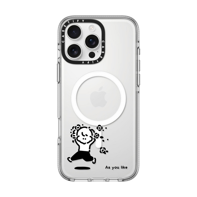 Muramatsushiori x CASETiFY iPhone 16 Pro Max Case Cartoon,Monochrome Clear Clear Case MagSafe Compatible As you like - muramatsushiori Mother's Day Muramatsushiori x CASETiFY iPhone 16 Pro Max Case Cartoon,Monochrome Clear Clear Case MagSafe Compatible As you like - muramatsushiori Mother's Day