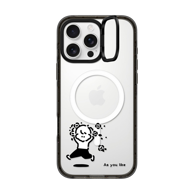 Muramatsushiori x CASETiFY iPhone 16 Pro Max ケース Cartoon,Monochrome ブラック インパクトリングスタンドケース MagSafe対応 As you like - muramatsushiori Father's Day Muramatsushiori x CASETiFY iPhone 16 Pro Max ケース Cartoon,Monochrome ブラック インパクトリングスタンドケース MagSafe対応 As you like - muramatsushiori Father's Day