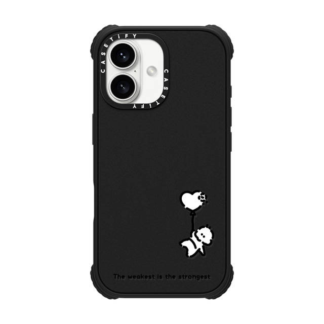 Muramatsushiori x CASETiFY iPhone 16 Case Matte Black ウルトラ インパクトケース MagSafe 対応 The weakest is the strongest - muramatsushiori Muramatsushiori x CASETiFY iPhone 16 Case Matte Black ウルトラ インパクトケース MagSafe 対応 The weakest is the strongest - muramatsushiori