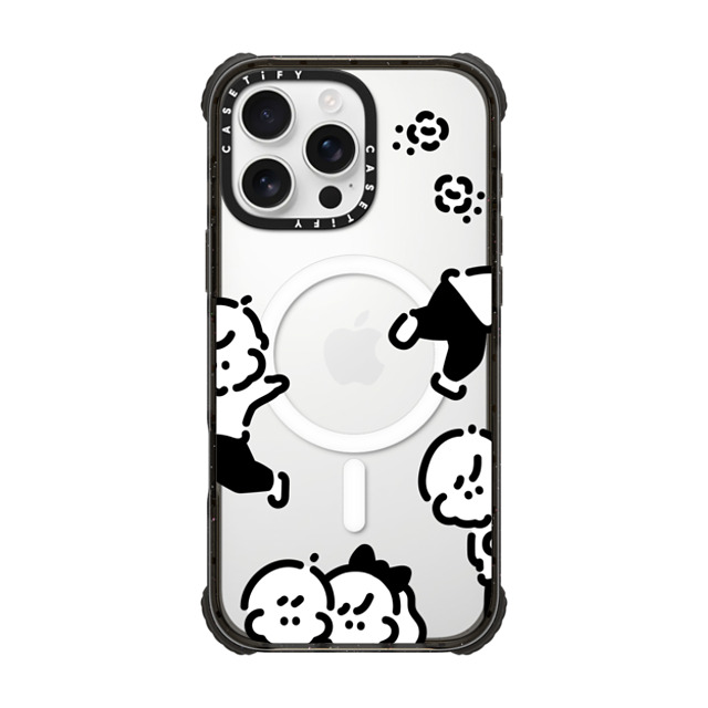 Muramatsushiori x CASETiFY iPhone 16 Pro Max ケース Sticker,Cartoon ブラック ウルトラ インパクトケース MagSafe 対応 Dota bata - muramatsushiori Father's Day Muramatsushiori x CASETiFY iPhone 16 Pro Max ケース Sticker,Cartoon ブラック ウルトラ インパクトケース MagSafe 対応 Dota bata - muramatsushiori Father's Day