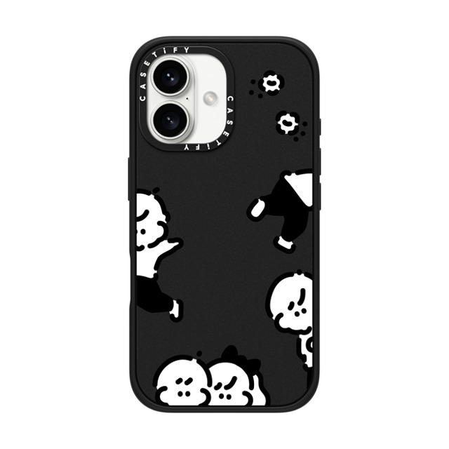 Muramatsushiori x CASETiFY iPhone 16 ケース Sticker,Cartoon マットブラック インパクトケース MagSafe対応 Dota bata - muramatsushiori Father's Day Muramatsushiori x CASETiFY iPhone 16 ケース Sticker,Cartoon マットブラック インパクトケース MagSafe対応 Dota bata - muramatsushiori Father's Day