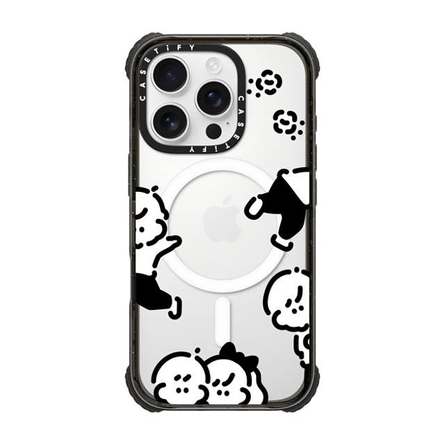 Muramatsushiori x CASETiFY iPhone 16 Pro ケース Sticker,Cartoon ブラック ウルトラ インパクトケース MagSafe 対応 Dota bata - muramatsushiori Father's Day Muramatsushiori x CASETiFY iPhone 16 Pro ケース Sticker,Cartoon ブラック ウルトラ インパクトケース MagSafe 対応 Dota bata - muramatsushiori Father's Day