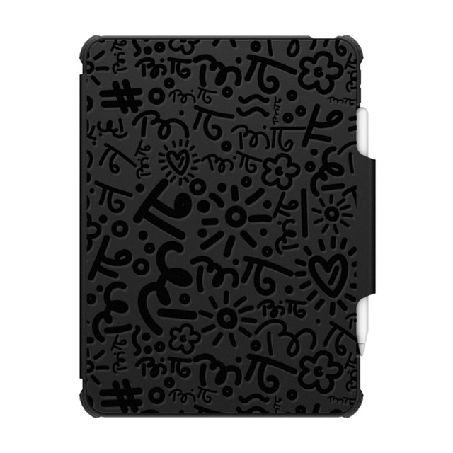 Romero Britto x CASETiFY iPad Air (第4/5世代) Geometric,Monochrome Black インパクト フォリオ ケース GRAFFITI BY ROMERO BRITTO Mother's Day Romero Britto x CASETiFY iPad Air (第4/5世代) Geometric,Monochrome Black インパクト フォリオ ケース GRAFFITI BY ROMERO BRITTO Mother's Day