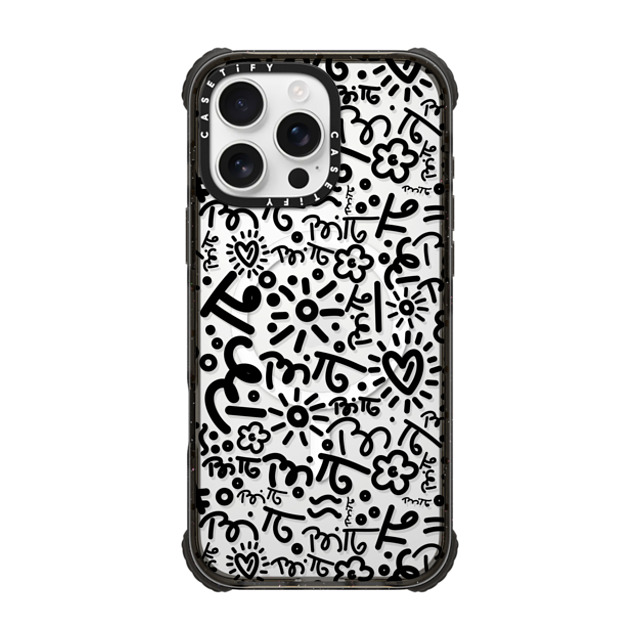 Romero Britto x CASETiFY iPhone 16 Pro Max ケース Geometric,Chrome ブラック ウルトラ インパクトケース MagSafe 対応 GRAFFITI WHITE BY ROMERO BRITTO New iPhone Romero Britto x CASETiFY iPhone 16 Pro Max ケース Geometric,Chrome ブラック ウルトラ インパクトケース MagSafe 対応 GRAFFITI WHITE BY ROMERO BRITTO New iPhone
