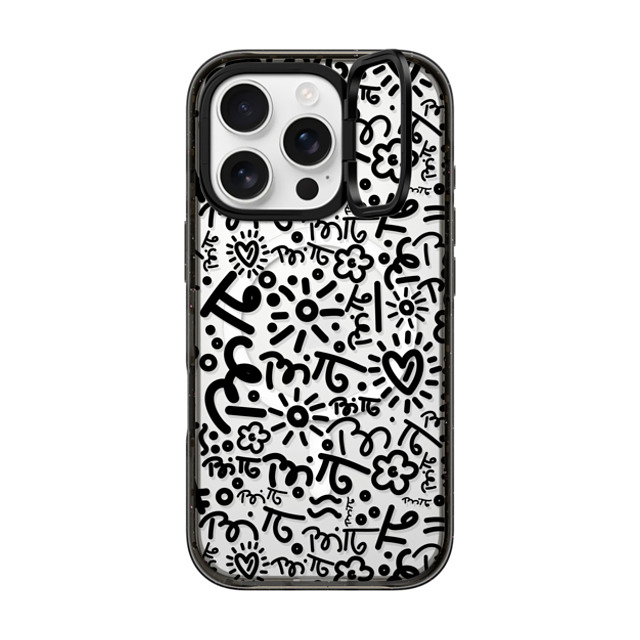 Romero Britto x CASETiFY iPhone 16 Pro Case Black インパクトリングスタンドケース MagSafe対応 GRAFFITI WHITE BY ROMERO BRITTO Romero Britto x CASETiFY iPhone 16 Pro Case Black インパクトリングスタンドケース MagSafe対応 GRAFFITI WHITE BY ROMERO BRITTO