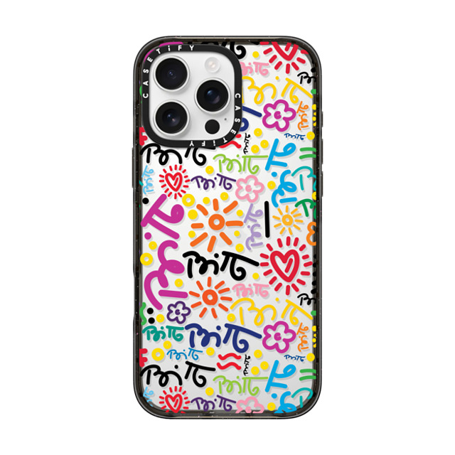 Romero Britto x CASETiFY iPhone 16 Pro Max Case Heart,Nature Black Impact Case GRAFFITI COLOR BY ROMERO BRITTO Mother's Day Romero Britto x CASETiFY iPhone 16 Pro Max Case Heart,Nature Black Impact Case GRAFFITI COLOR BY ROMERO BRITTO Mother's Day