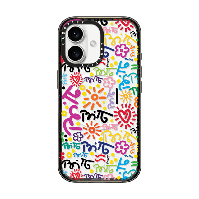 Romero Britto x CASETiFY iPhone 16 Case Heart,Nature Black インパクトケース MagSafe対応 GRAFFITI COLOR BY ROMERO BRITTO Mother's Day Romero Britto x CASETiFY iPhone 16 Case Heart,Nature Black インパクトケース MagSafe対応 GRAFFITI COLOR BY ROMERO BRITTO Mother's Day
