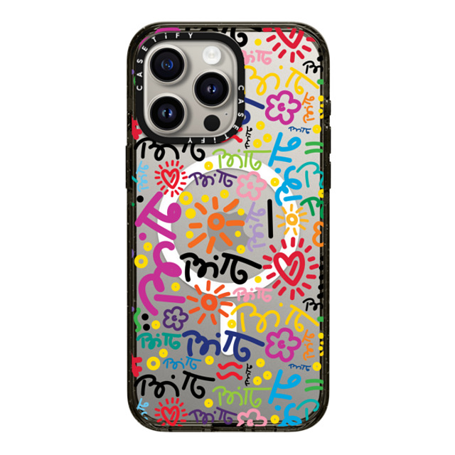 Romero Britto x CASETiFY iPhone 15 Pro Max Case Heart,Nature Black Impact Case MagSafe Compatible GRAFFITI COLOR BY ROMERO BRITTO Mother's Day Romero Britto x CASETiFY iPhone 15 Pro Max Case Heart,Nature Black Impact Case MagSafe Compatible GRAFFITI COLOR BY ROMERO BRITTO Mother's Day