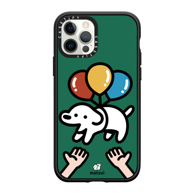 matsui x CASETiFY iPhone 12 Pro ケース Dog,Animal マットブラック インパクトケース MagSafe対応 Catch me! Halloween matsui x CASETiFY iPhone 12 Pro ケース Dog,Animal マットブラック インパクトケース MagSafe対応 Catch me! Halloween