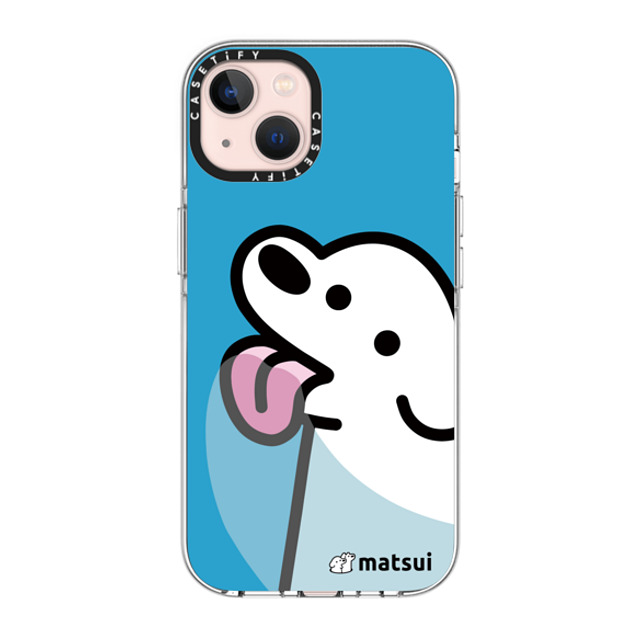 matsui x CASETiFY iPhone 13 ケース クリア クリア ケース MagSafe対応 Lick