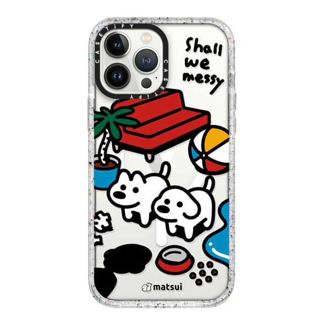 matsui x CASETiFY iPhone 13 Pro Max ケース フロスト インパクトケース MagSafe対応 matsui - Shall we messy