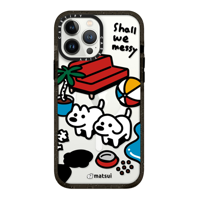 matsui x CASETiFY iPhone 13 Pro Max ケース ブラック インパクトケース MagSafe対応 matsui - Shall we messy Father's Day matsui x CASETiFY iPhone 13 Pro Max ケース ブラック インパクトケース MagSafe対応 matsui - Shall we messy Father's Day