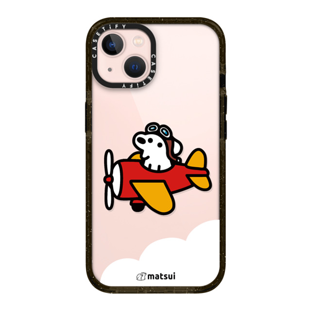 matsui x CASETiFY iPhone 13 ケース ブラック インパクトケース matsui - Flight