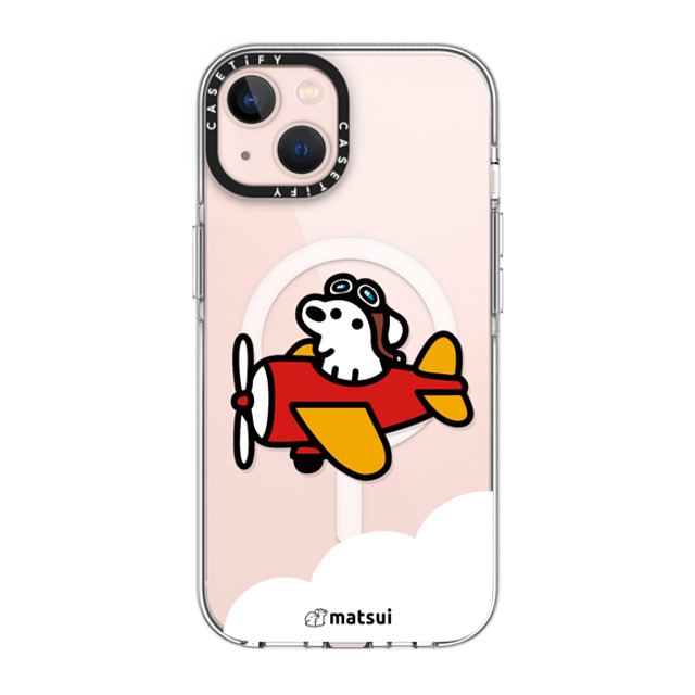 matsui x CASETiFY iPhone 13 ケース クリア クリア ケース MagSafe対応 matsui - Flight