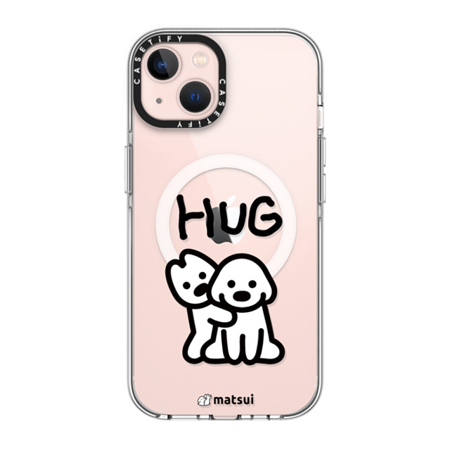 matsui x CASETiFY iPhone 13 ケース クリア クリア ケース MagSafe対応 matsui - HUG