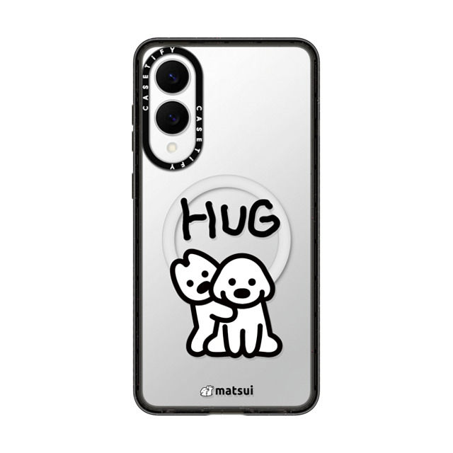 matsui x CASETiFY Galaxy S25 Edge ケース ブラック マグネット式 インパクトケース matsui - HUG Back to School matsui x CASETiFY Galaxy S25 Edge ケース ブラック マグネット式 インパクトケース matsui - HUG Back to School