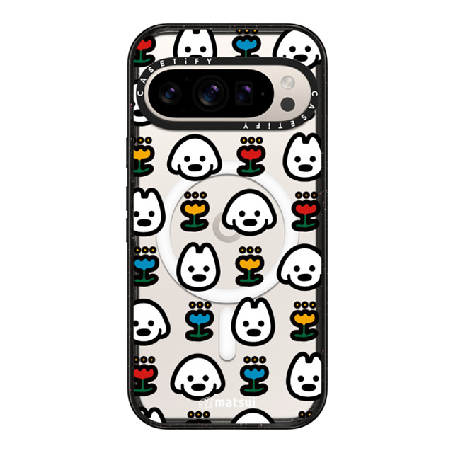 matsui x CASETiFY Pixel 9 Pro ケース ブラック マグネット式 インパクトケース matsui - MANY DOGS Halloween matsui x CASETiFY Pixel 9 Pro ケース ブラック マグネット式 インパクトケース matsui - MANY DOGS Halloween