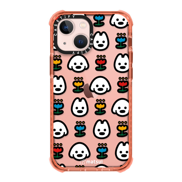 matsui x CASETiFY iPhone 13 Mini Case Peach ウルトラインパクトケース matsui - MANY DOGS matsui x CASETiFY iPhone 13 Mini Case Peach ウルトラインパクトケース matsui - MANY DOGS