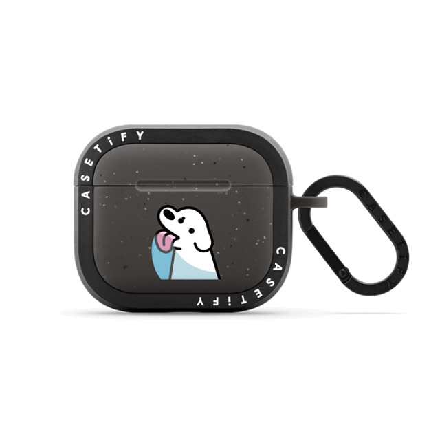 matsui x CASETiFY AirPods(第3世代) Dog,Animal Matte Charcoal バウンス ケース Lick Back to School matsui x CASETiFY AirPods(第3世代) Dog,Animal Matte Charcoal バウンス ケース Lick Back to School