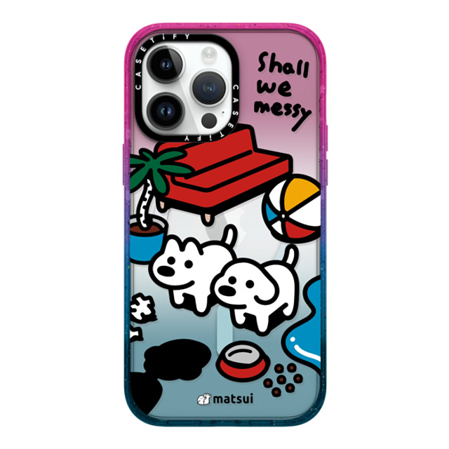 matsui x CASETiFY iPhone 14 Pro Max Case Cotton Candy Impact Case MagSafe Compatible matsui - Shall we messy Back to School matsui x CASETiFY iPhone 14 Pro Max Case Cotton Candy Impact Case MagSafe Compatible matsui - Shall we messy Back to School