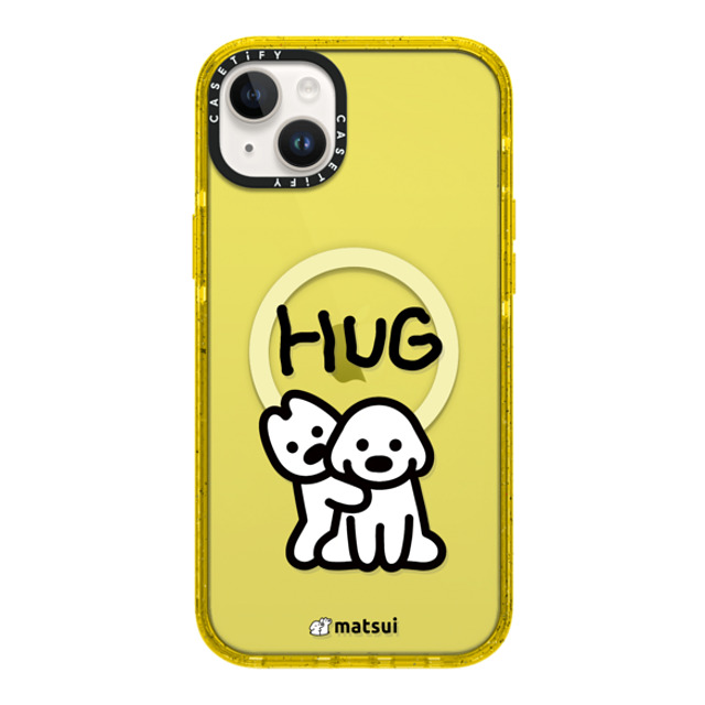 matsui x CASETiFY iPhone 14 Plus Case イエロー インパクトケース MagSafe対応 matsui - HUG Mother's Day matsui x CASETiFY iPhone 14 Plus Case イエロー インパクトケース MagSafe対応 matsui - HUG Mother's Day