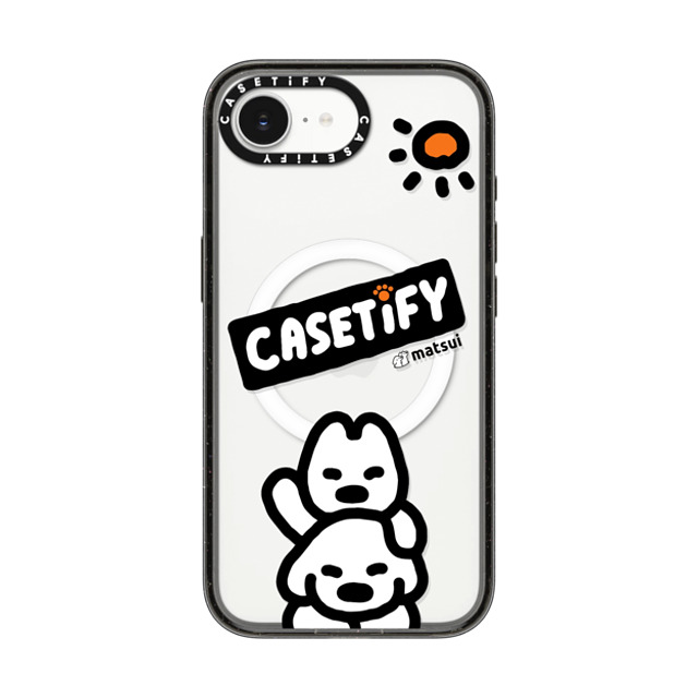 matsui x CASETiFY iPhone 16e ケース ブラック インパクトケース MagSafe対応 matsui - CASETIFY_B Father's Day matsui x CASETiFY iPhone 16e ケース ブラック インパクトケース MagSafe対応 matsui - CASETIFY_B Father's Day