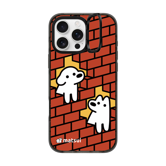 matsui x CASETiFY iPhone 16 Pro Max Case Dog,Animal Black インパクトリングスタンドケース MagSafe対応 Yo who Father's Day matsui x CASETiFY iPhone 16 Pro Max Case Dog,Animal Black インパクトリングスタンドケース MagSafe対応 Yo who Father's Day