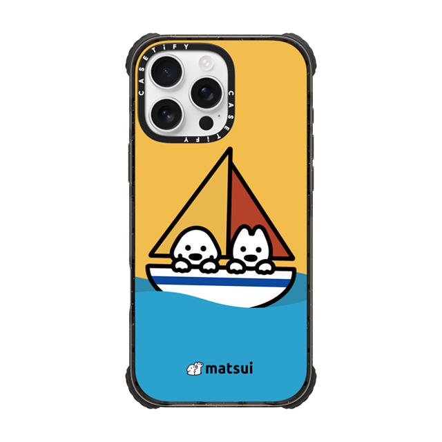 matsui x CASETiFY iPhone 16 Pro Max ケース Dog,Animal ブラック ウルトラ インパクトケース MagSafe 対応 Swaying Father's Day matsui x CASETiFY iPhone 16 Pro Max ケース Dog,Animal ブラック ウルトラ インパクトケース MagSafe 対応 Swaying Father's Day