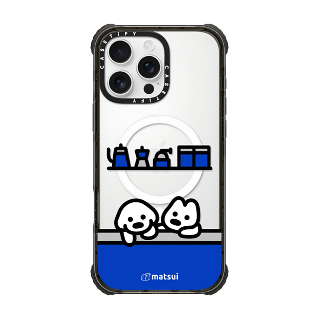 matsui x CASETiFY iPhone 16 Pro Max ケース ブラック ウルトラ インパクトケース MagSafe 対応 matsui - Welcome Father's Day matsui x CASETiFY iPhone 16 Pro Max ケース ブラック ウルトラ インパクトケース MagSafe 対応 matsui - Welcome Father's Day