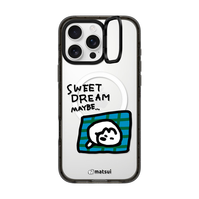 matsui x CASETiFY iPhone 16 Pro Max Case Black インパクトリングスタンドケース MagSafe対応 matsui - SWEET DREAM MAYBE. Father's Day matsui x CASETiFY iPhone 16 Pro Max Case Black インパクトリングスタンドケース MagSafe対応 matsui - SWEET DREAM MAYBE. Father's Day