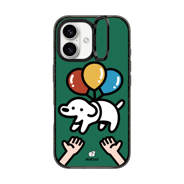 matsui x CASETiFY iPhone 16 Case Black インパクトリングスタンドケース MagSafe対応 Catch me! matsui x CASETiFY iPhone 16 Case Black インパクトリングスタンドケース MagSafe対応 Catch me!