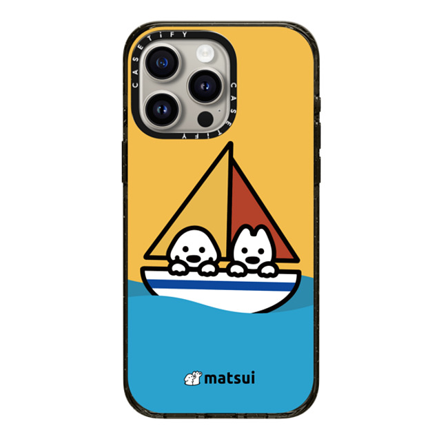 matsui x CASETiFY iPhone 15 Pro Max Case Dog,Animal ブラック インパクトケース MagSafe対応 Swaying Mother's Day matsui x CASETiFY iPhone 15 Pro Max Case Dog,Animal ブラック インパクトケース MagSafe対応 Swaying Mother's Day